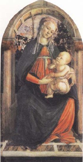 Sandro Botticelli Madonna and Child or Madonna of the Rose Garden oil painting picture